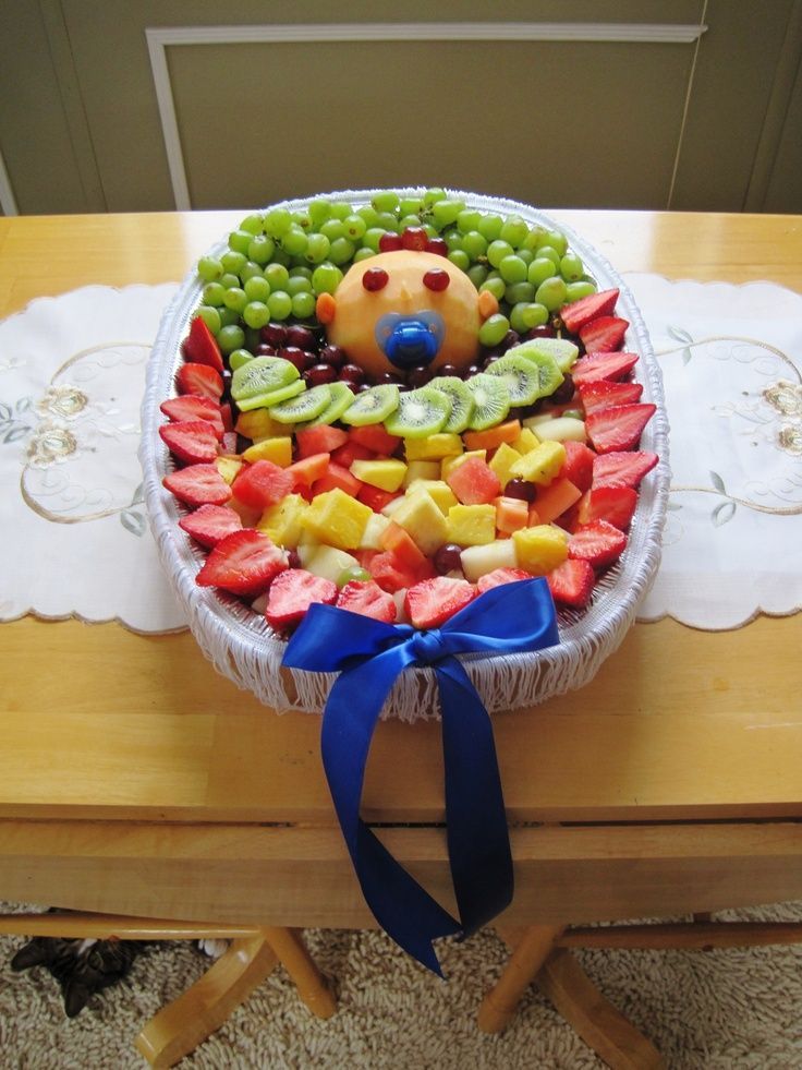fruit trays for baby shower