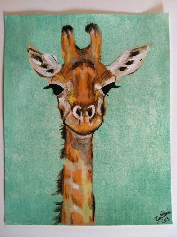 Giraffe – Original Acrylic