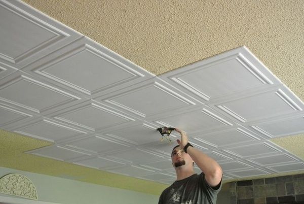 Styrofoam ceiling tiles – awesome ceiling design ideas