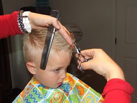 How To Cut Boys Hair The Professional way (Step by step tutorial for a standard cut & a faux hawk! – I think I can do
