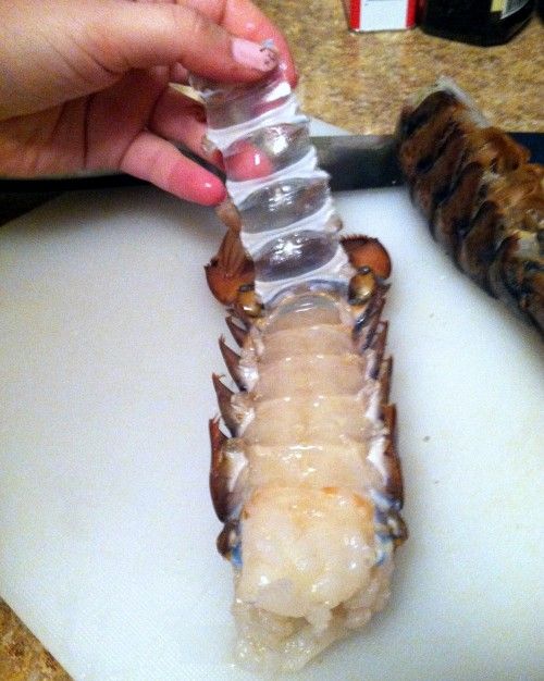 How to prep and bake lobster tails