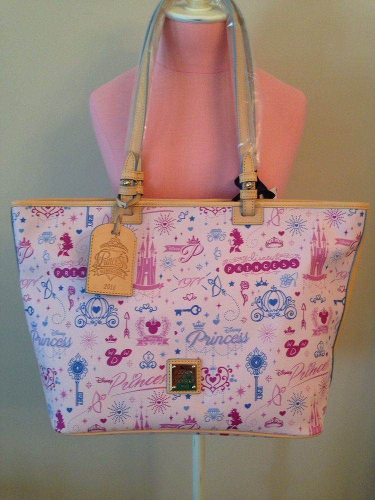 I love this bag!!!! Disney Dooney And Bourke 2014 Princess 1/2 Marathon Tote #Handbag #Dooney&bourke