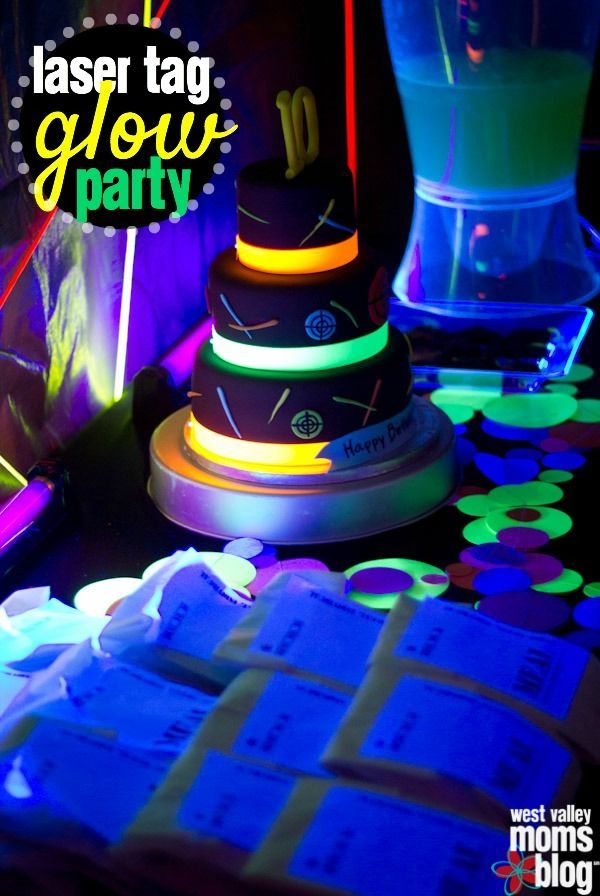 Laser Tag Birthday Party at Home | West Valley Moms