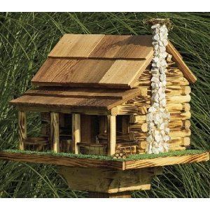 Log Cabin Birdhouse, How To