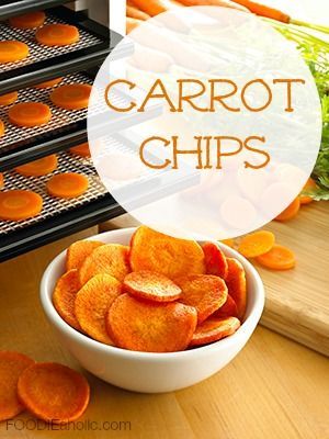 Looking for snacks to eat throughout the day to boost your energy naturally? Try these delicious carrot chips with your Excalibur Dehydrator