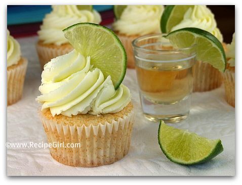 Margarita Cupcakes! They’re delicious!!! I had to use an extra tbsp of lime juice and 4-5 tbsp of milk for the icing for