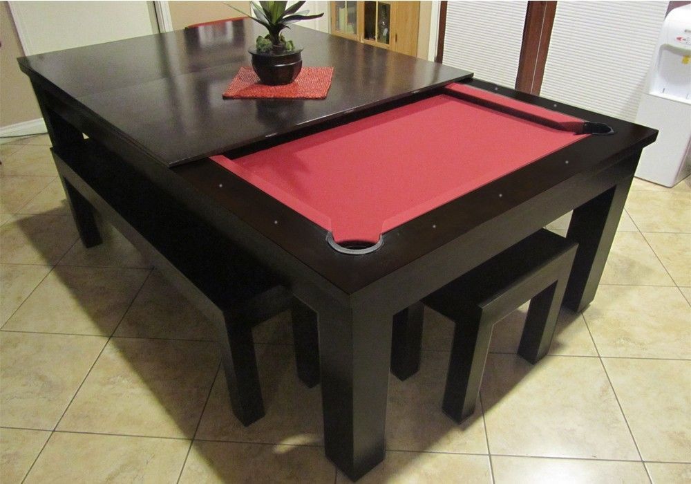 Moderna Pool Table Convertible Dining Table – Use J/K to navigate to previous and next