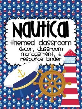 Nautical Theme Classroom {Decor, Classroom Management &