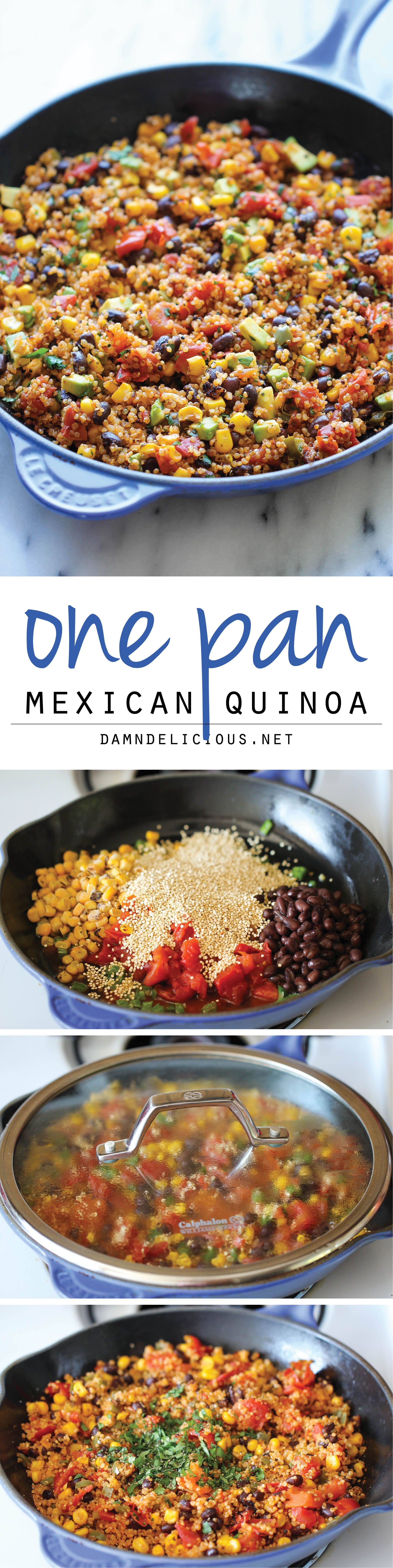 One Pan Mexican Quinoa – Wo