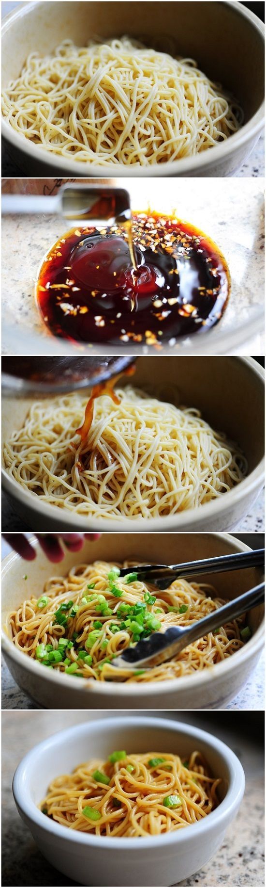 Simple Sesame Noodles. This