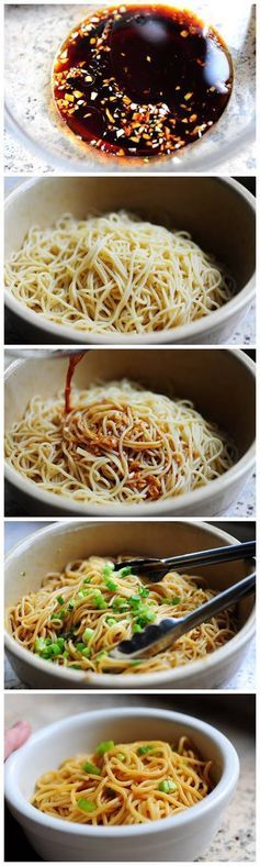 Simple sesame noodles