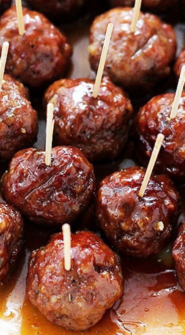 These Brown Sugar-Glazed Turkey Meatballs pack a bite-size punch of sweet and spicy, juicy and