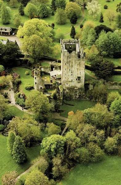 This 15th century castle, nestled in southern Ireland about 150 miles southwest of Dublin, would be considered romantic if it werent for its most popular attraction, the Blarney Stone. According