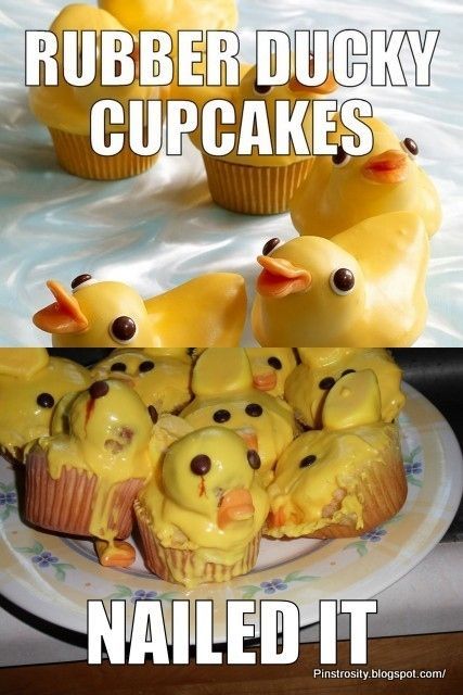 This rubber-ducky cupcake m