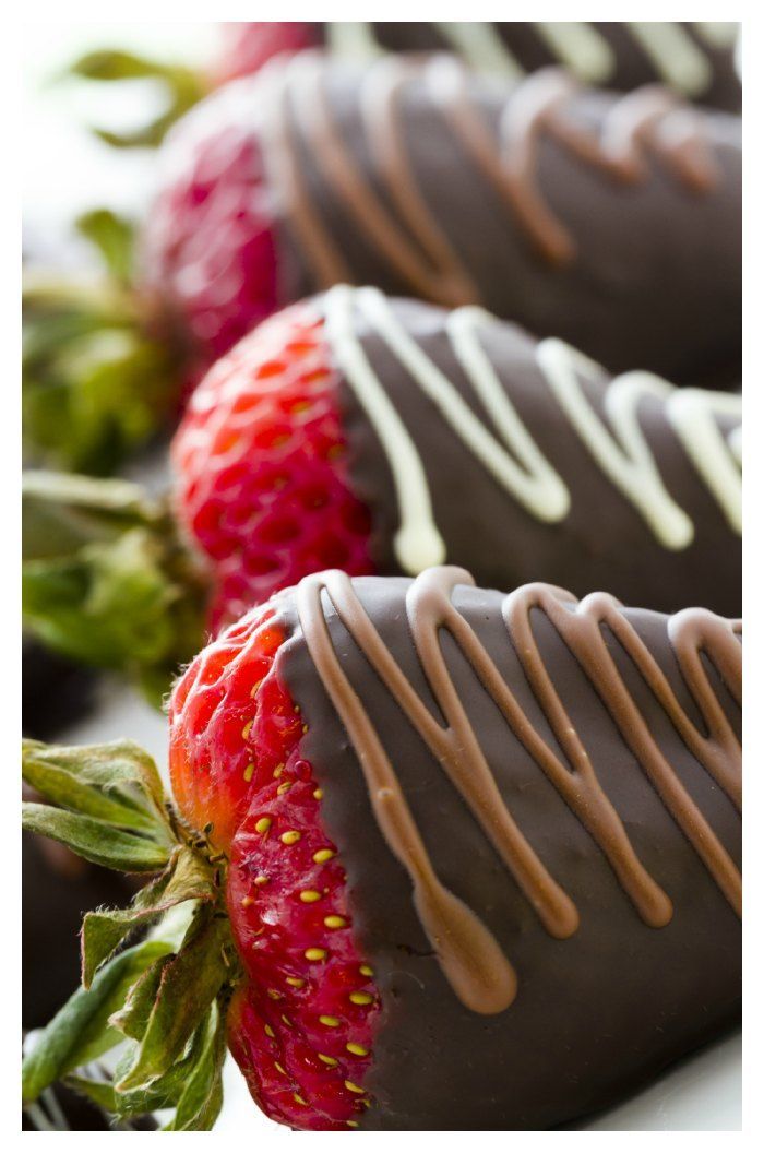Try the very easy chocolate covered strawberries recipe. They look professionally done and its much easier than you think! Perfect for a last