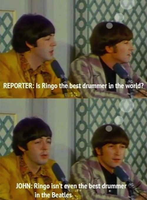 When John and Paul were ask