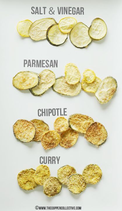 Zucchini Chips 4 Ways – The