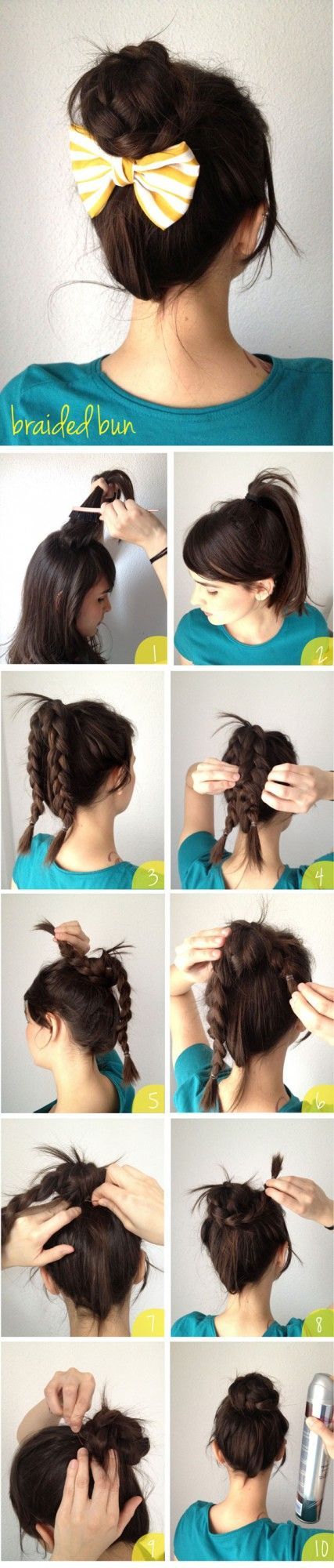 18 Cute Hairstyles that Can Be Done in a Few Minutes – Pretty Designs