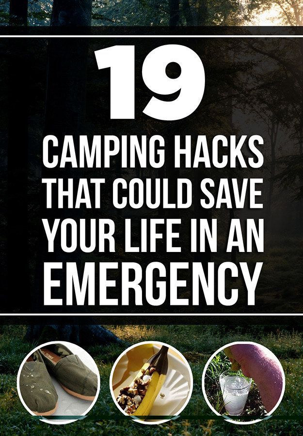 19 Camping Hacks That Might Actually Save Your Life One Day | Outdoors Survival