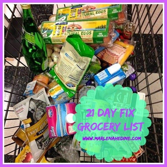 21 day fix grocery list, 21 day fix, meal plan, food list, portion control. healthy grocery list, clean eating