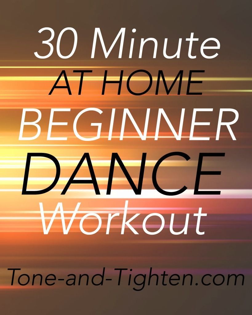 30 Minute At Home Beginner Dance Workout on Tone-and-Tighten