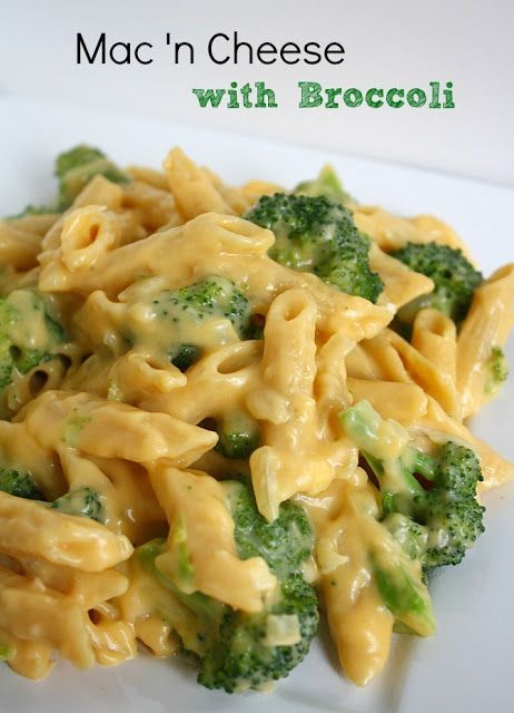 5* (Healthier) Mac n Cheese with Broccoli. Made this for dinner. This is my number 2 mac-n-cheese recipe. Paula Deens is 1st. All