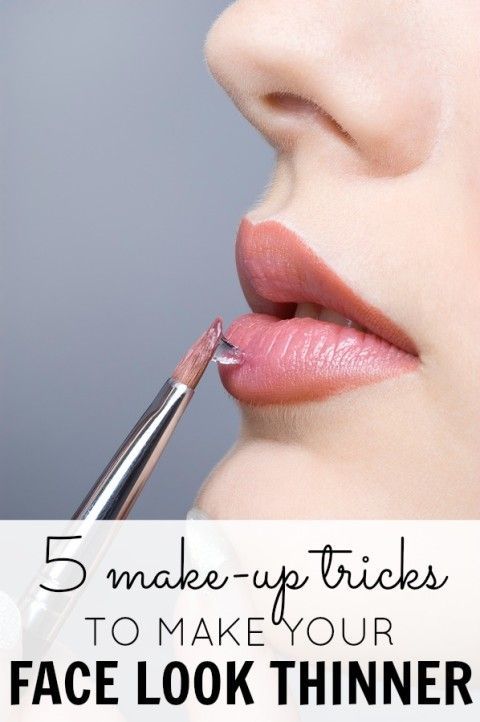 5 MAKE-UP TRICKS TO MAKE YOUR FACE LOOK THINNER