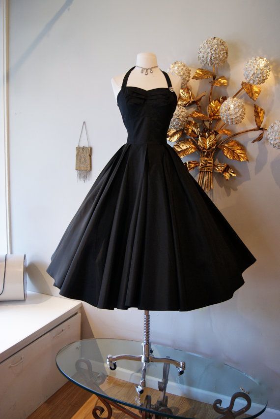 50s Dress //  50s Party Dress // Vintage 1950s by xtabayvintage, $248.00