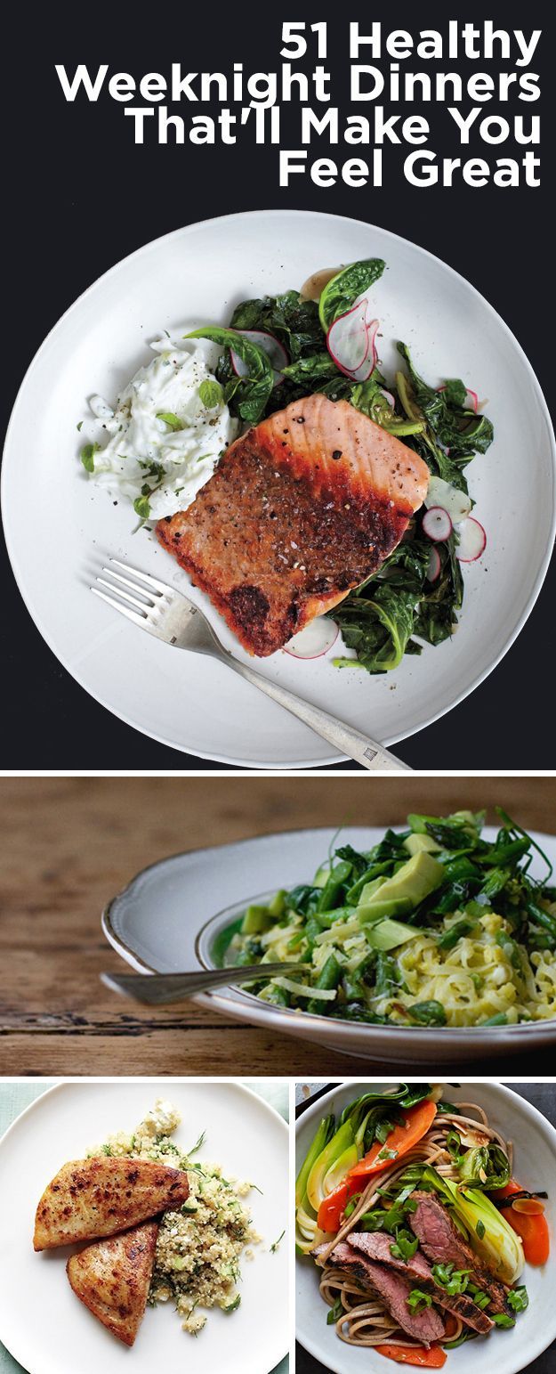 51 Healthy Weeknight Dinners Thatll Make You FeelGreat Chicken,  Salmon and more: www.zayconfoods.c…