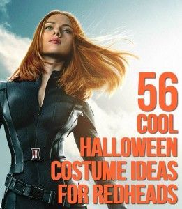 55 Cool Halloween Costume Ideas For Redheads – Scarlett Johansson is only one!