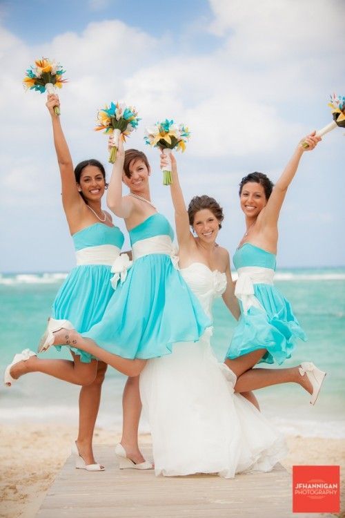 66 Beautiful Bridesmaids Dresses For Beach Weddings | Weddingomania