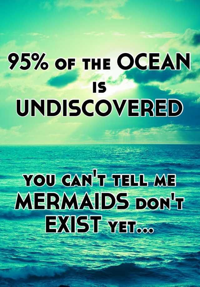 All the new mermaid documentaries on Discovery about human evolving from mermaids are quite fascinating; we DO have a small bit of