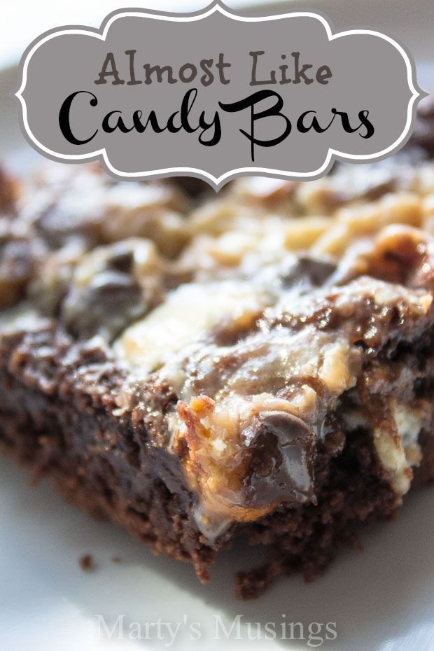 Almost Like Candy Bars #candy #yummy #martysmusings.com