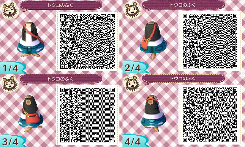 Animal Crossing: New Leaf Community – QR Codes: Kimono + All Female Pokemon Outfits