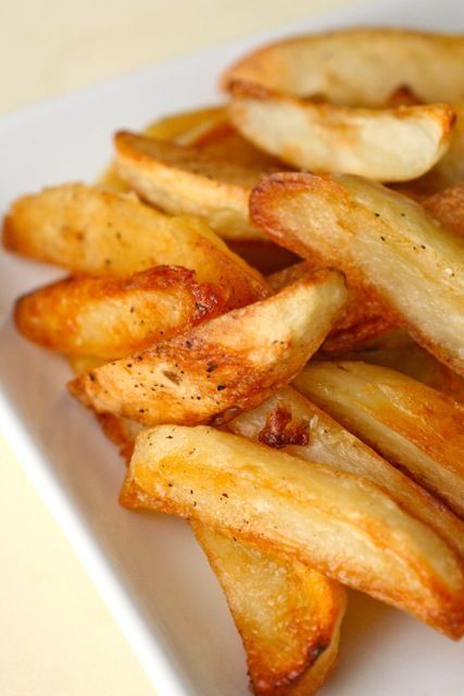 Baked Oven Fries ~ pinner says… perfect technique for baked oven fries. Seriously perfect technique. Some of the best fries Ive