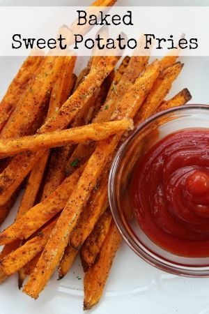 Baked Sweet Potato Fries – delicious, but they always come out soft and limp instead of crispy like fries