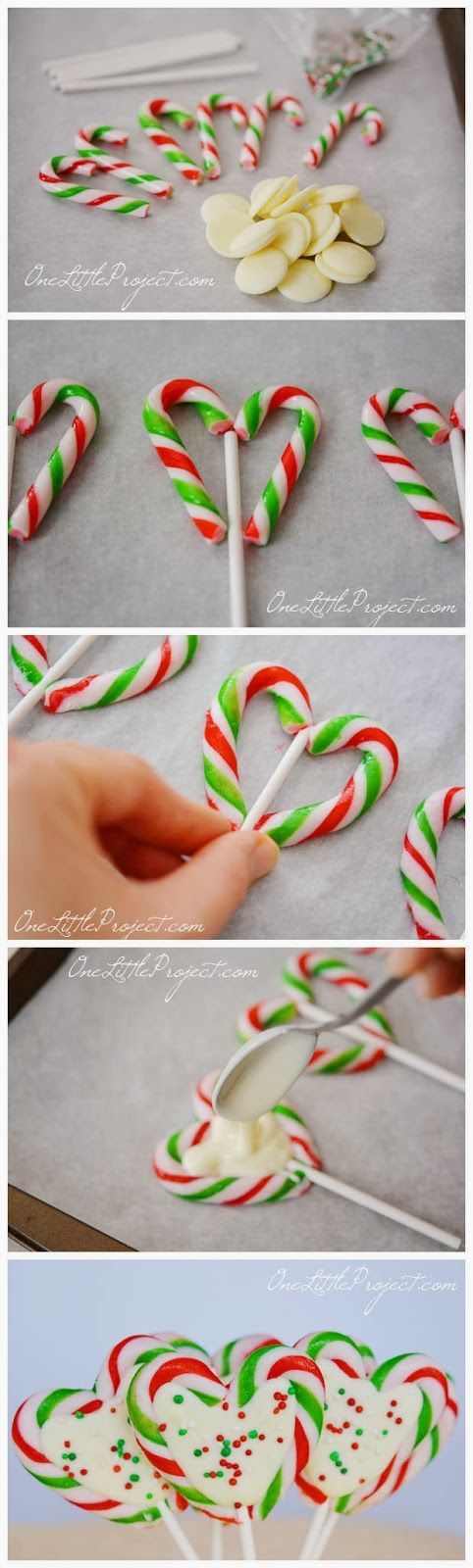 Candy Cane Hearts! They make the perfect gift for the holidays!