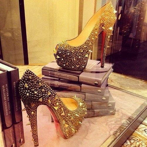 Christian Louboutin – would you wear these? #fashion #shoes #Louboutin …any time of the day or night..just click the picture to