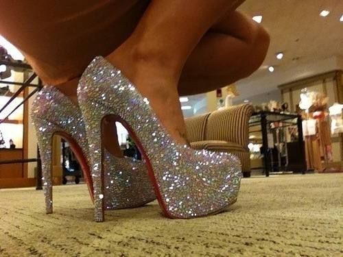 Christian Louboutin – would you wear these? #fashion #shoes #Louboutin …any time of the day or night..just click the picture to