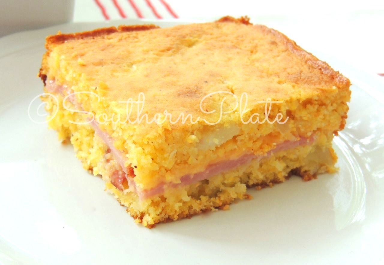 Cornbread Pan Sandwiches ~  I made these for dinner tonight and everyone loved them!  Perfect blend of sweet & savory. Hearty