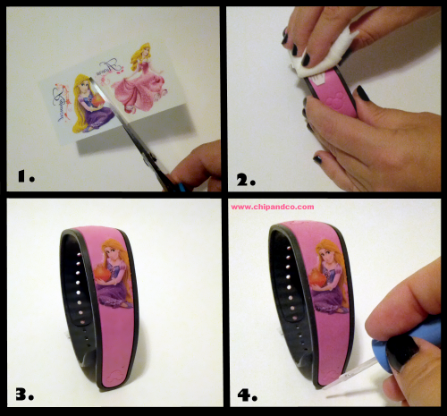 DIY Customization for Disney Magic Bands (in case I ever get to go to DisneyWorld #dreamtrip)