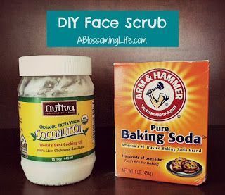 DIY Face Scrub  I use this as my everyday face wash. Work wonders to brighten skin and great for acne!