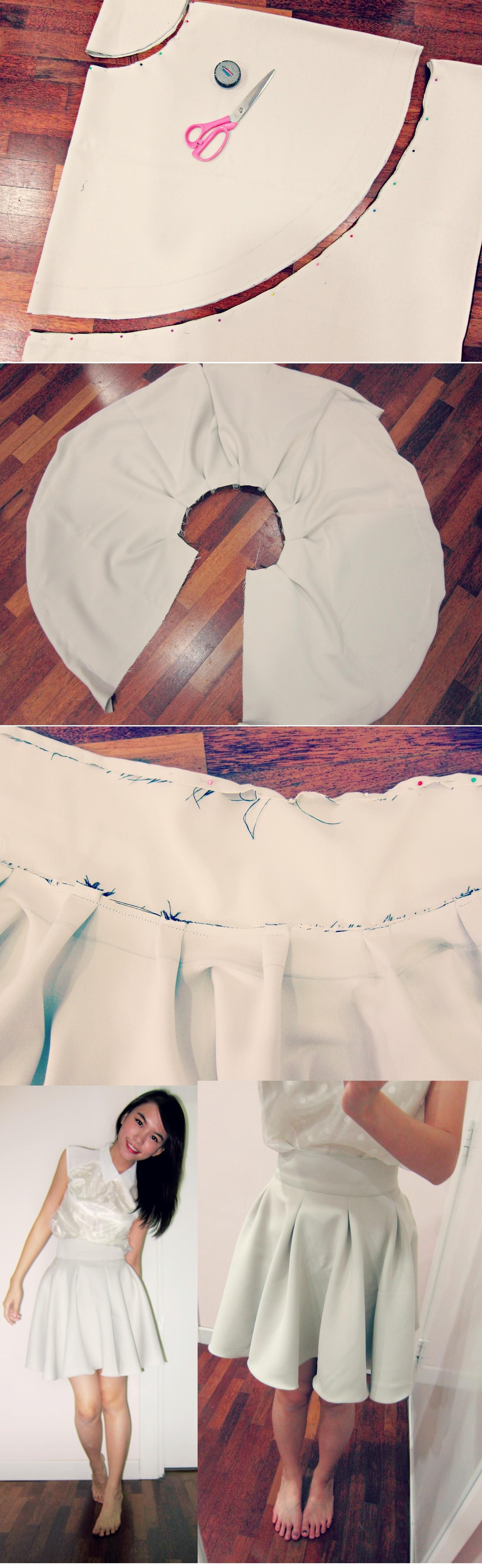 DIY Skater Skirt for if I ever get a sewing machine or even know how to sew