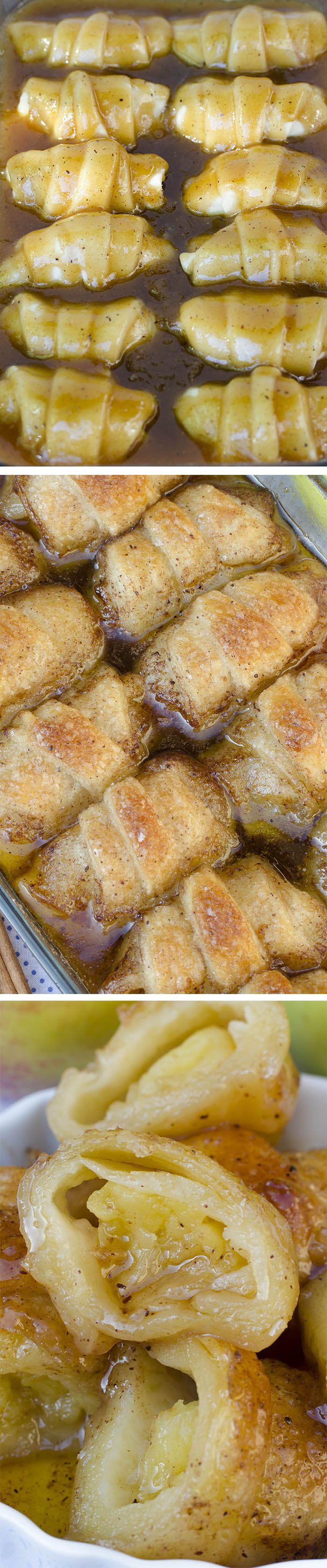 Easy Apple Dumplings Recipe – Awesome apple recipes that you love it . #apple #dumplings #recipes