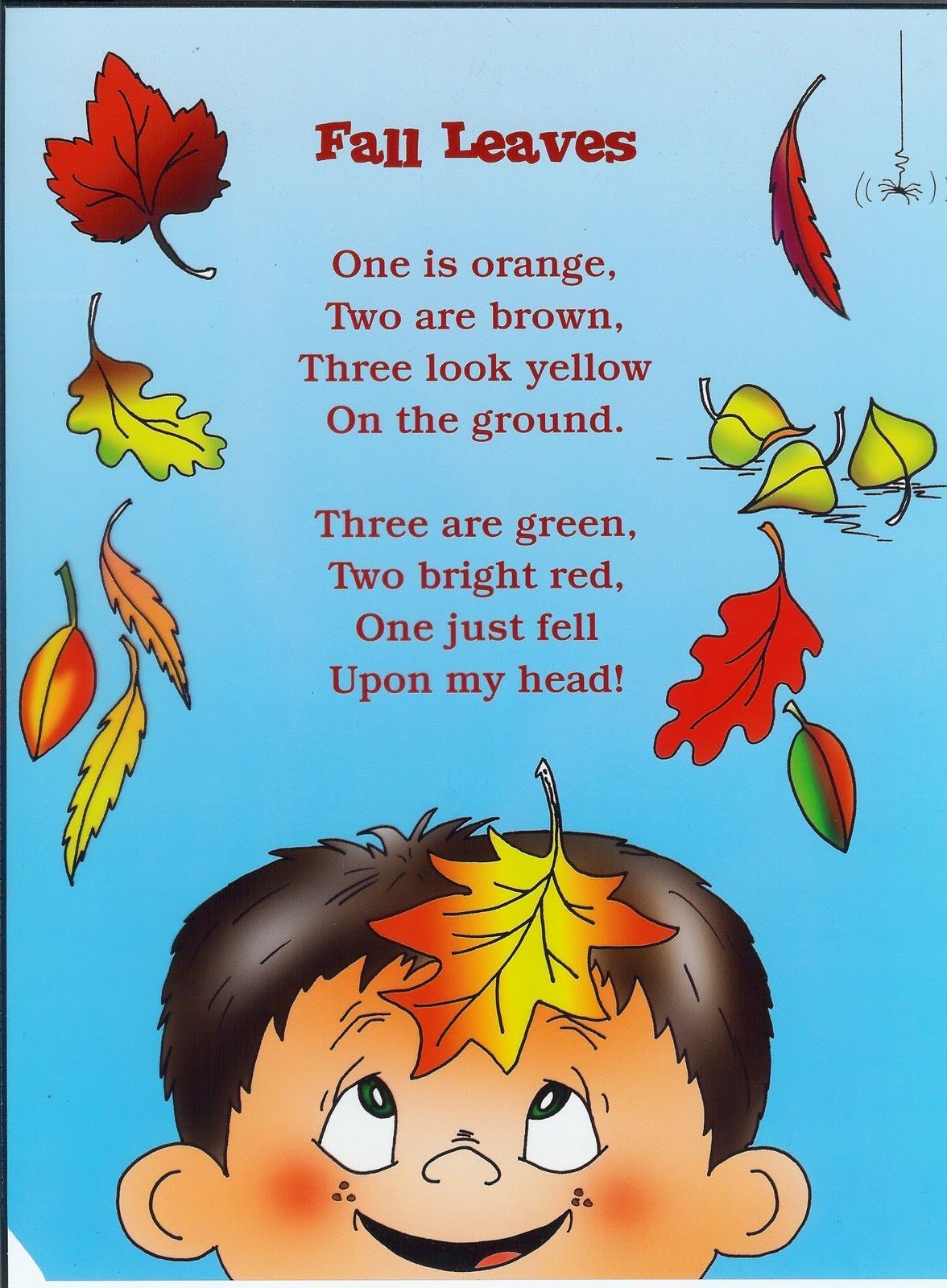 fall harvest poems for preschoolers | Blog Archive Fall Leaves Funny Picture Poems For Kids