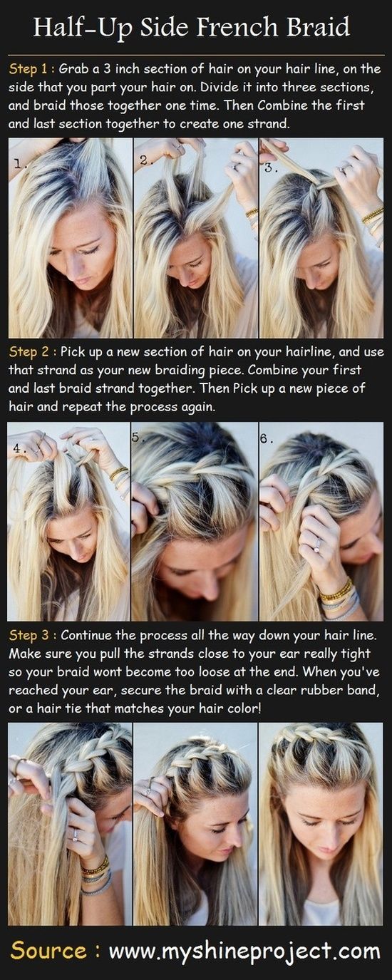 French braid, its an easy DIY and it looks stunning 0.0