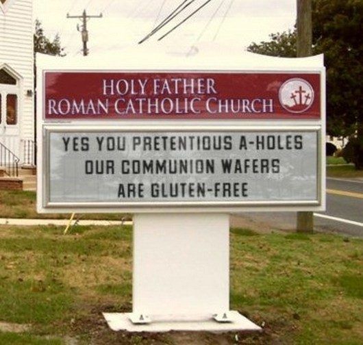 funny, funny pictures, funny photos, religion, easter, funny signs, hilarious, 10 Hilarious Honest Church Signs for Easter