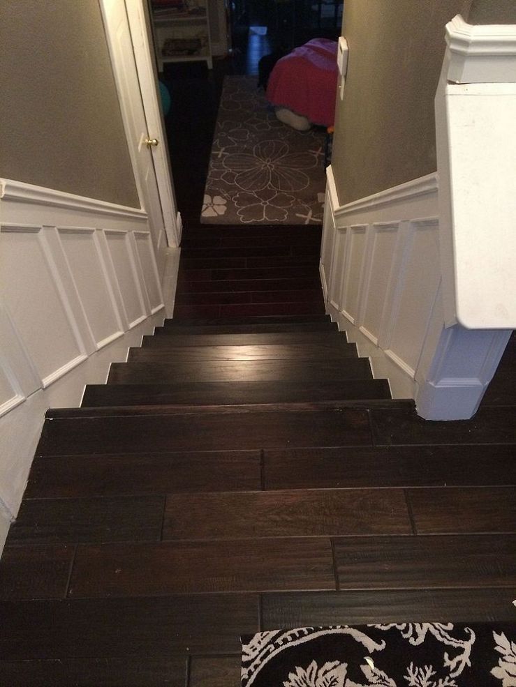Hometalk :: Remodeled  (Step by Step)…down to basement steps using lattice wood! cheap
