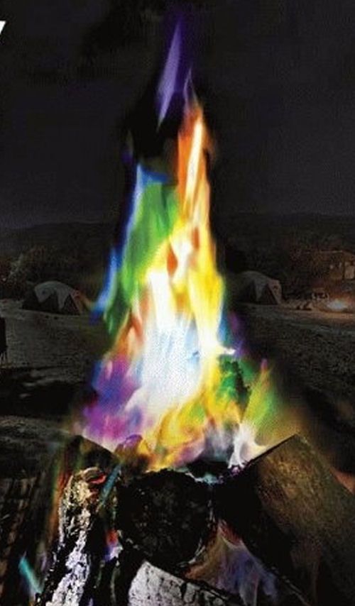 How To Change The Color Of Your Campfire     Weve been doing this at our family reunion campfire for many years!! Really works!!