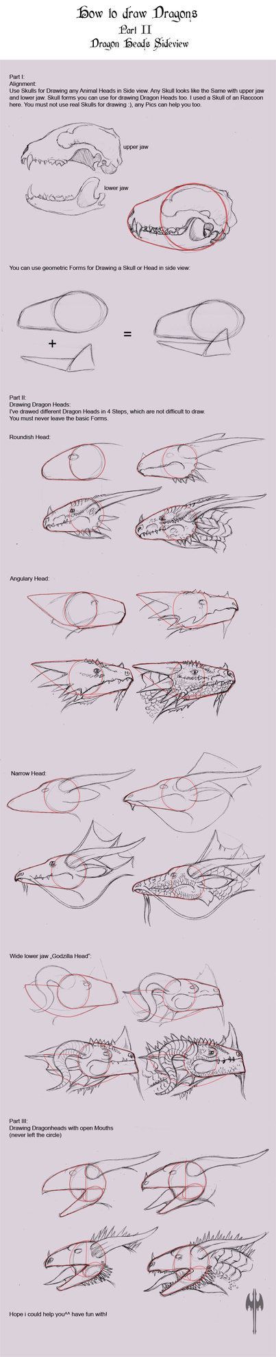 How to Draw Dragons II by ~Tarjcia on deviantART